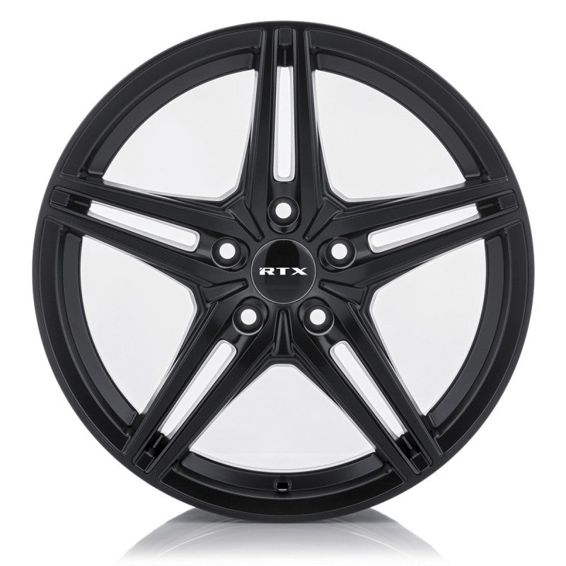 RTX BERN - SATIN BLACK- The Bern wheel is a perfect choice for winter on a very large selection of cars, vans and SUVs. With a durable satin black finish, a simple five double spoke design that is easy to clean and maintain - 7EIGHTY AUTO