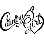 "COUNTRY GIRL" VINYL DECAL - 7EIGHTY AUTO